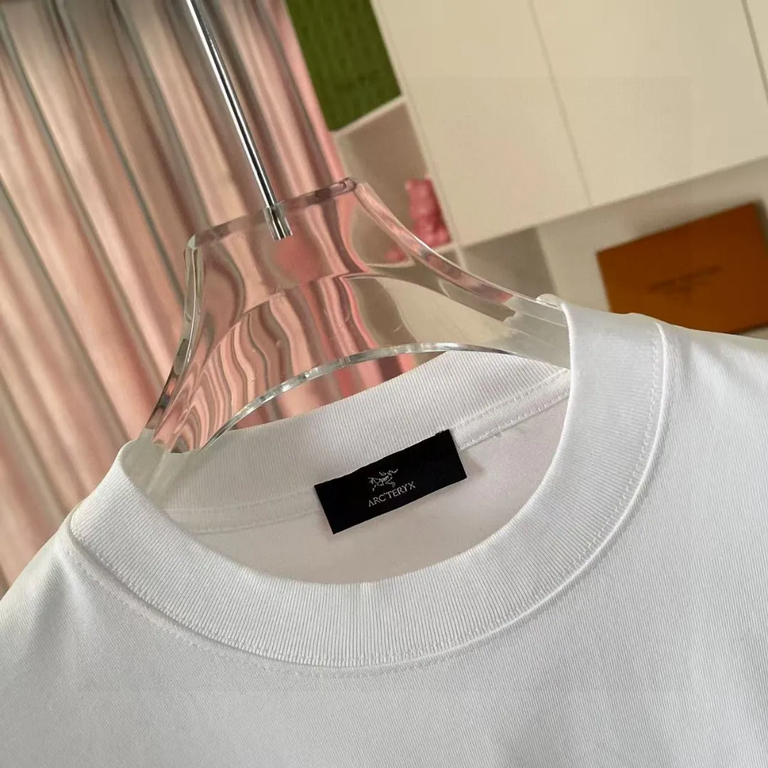 ARC'TERYX* 2025 New Arrival logo t g Same Style Size：S M L XL XXL ：Black White Red Gray
